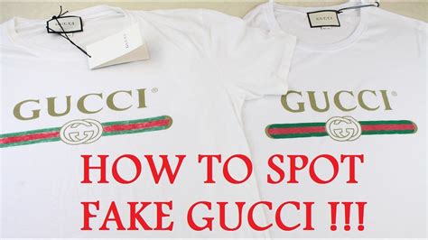 gucci shirt replica womens|real vs fake gucci.